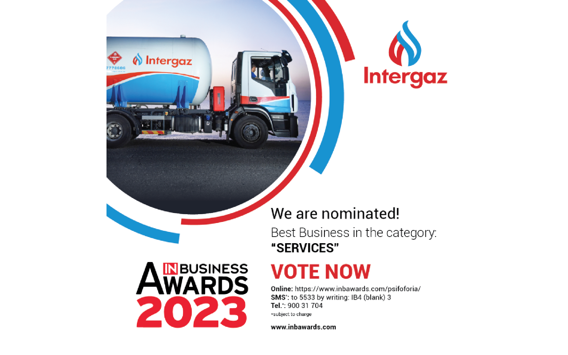 Image for InBusiness Awards 2023 - We are nominated! Best Business (Services)